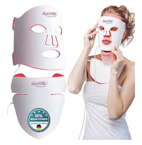Maschera luce led viso collo - luce,