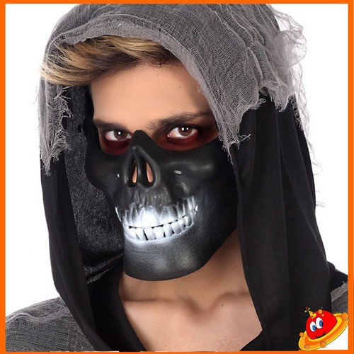 Maschera halloween mezzo viso - halloween,