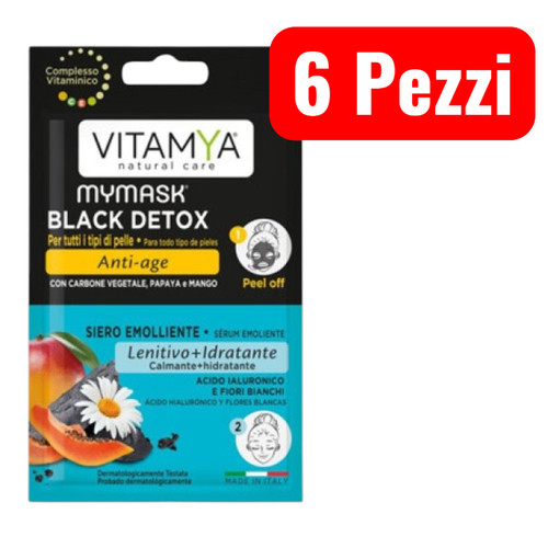Mymask maschera viso detox - viso,