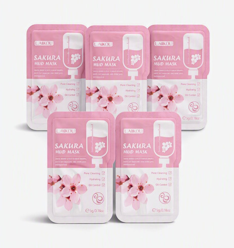 Laikou sakura mud mask set - laikou,