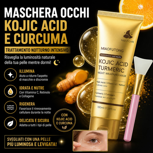 Maschera viso notte kojic acid - notte,