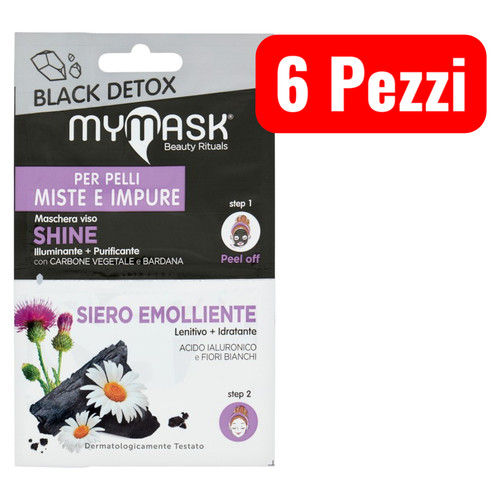 Mymask maschera viso detox - mymask,