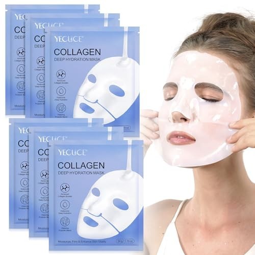 Maschera viso collagene - maschera,