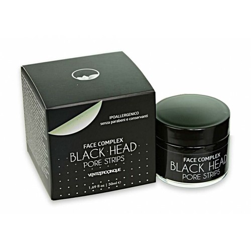 Maschera viso black - black, head