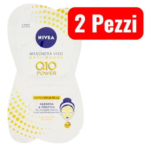 Nivea q10 maschera viso - viso, anti