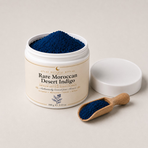 Indaco blu marocchino - marocchino, in