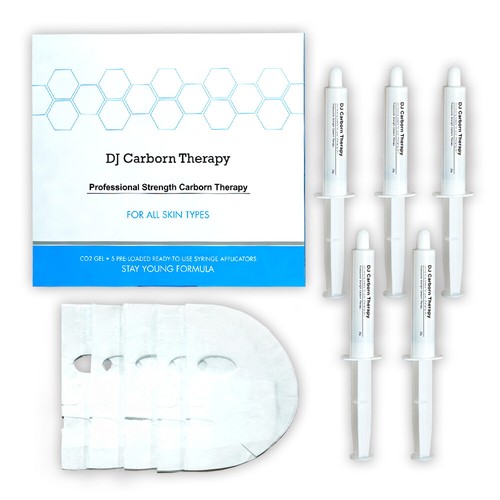 Maschera gel co2 carbon - gel,