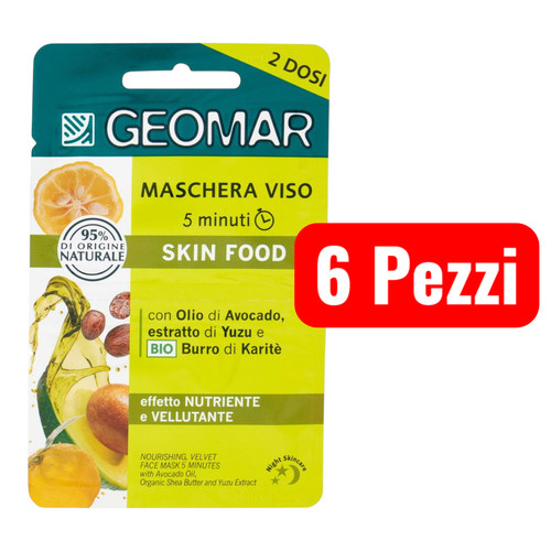 Geomar maschera viso nutriente - geomar,