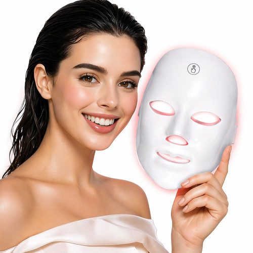 Maschera led viso colori - led, 7