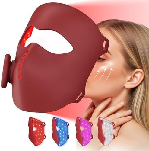 Maschera led viso colori di - maschera,